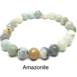 Amazonite Genuine Stone Bracelet (8mm)