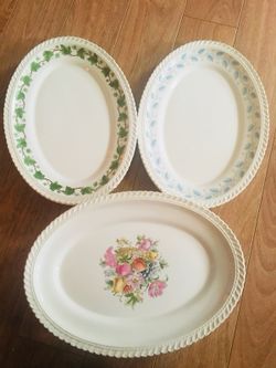 Vintage platters