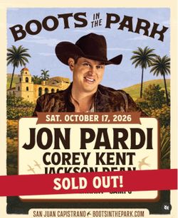 Sold out boots in the park 1 VIP ticket