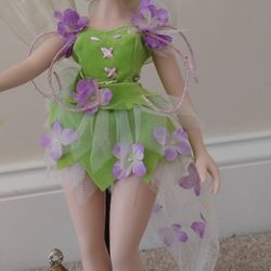 Six Disney Princess 16" Porcelain Dolls