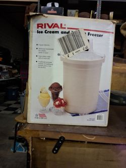 Rival 6 Quart Electric Ice Cream Freezer