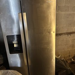 Whirlpool Double Door Stainless Steel Refrigerator 