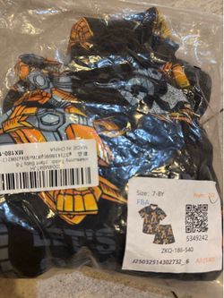 Battle Robot boys Pajama Set