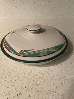 Ceramic Covered Casserole pot