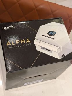 APRES ALPHA AND BETA GEL LAMPS NAILS