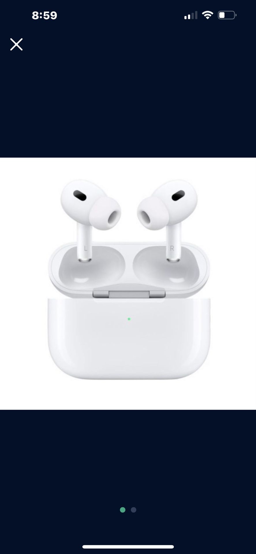 NEW IN BOX‼️ Apple - AirPods Pro (2nd generation) - White