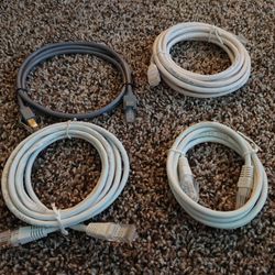 Ethernet Cables Cat5 Cat6 Gaming Computer PC Home Office School  Dorm 