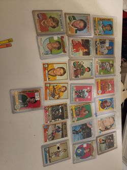 Vintage hockey cards