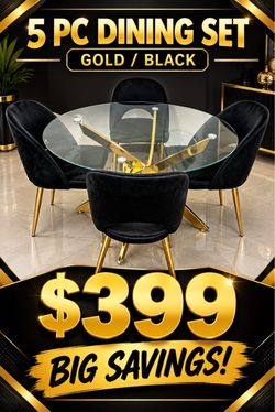 5 Pc Dining Set