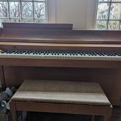 FREE. Baldwin Acrosonic Piano and Bench