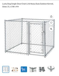 Large dog kennel