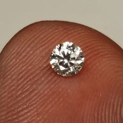 . 13ctw Natural Brilliantly Round Cut Loose Diamond VVS-S1 