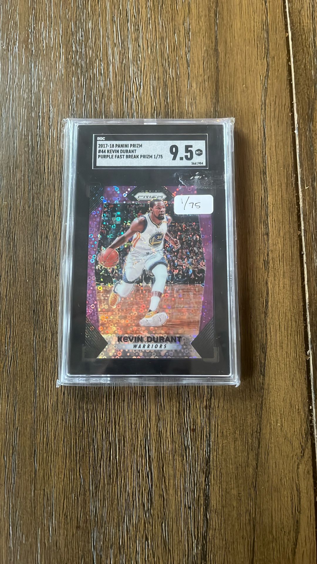 Kevin Durant 2017-18 Panini Prism