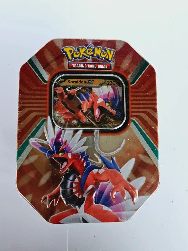 Pokemon Cards Koraidon Ex Tin