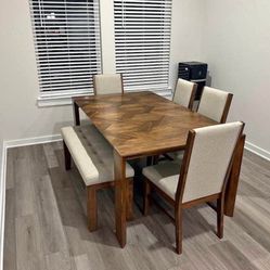 New Dining Set Dining Table And Chairs Financing Available $54 Down Payment 