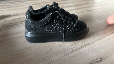 Alexander McQueen rhinestones shoes