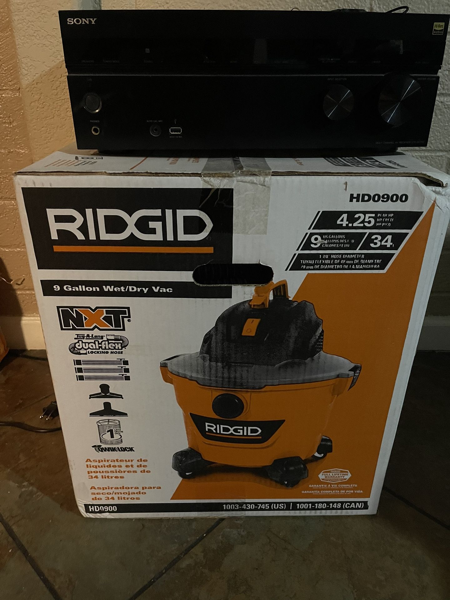 Ridgid Shop Vac 