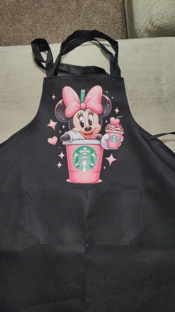 New Minnie Mouse Apron Just Made