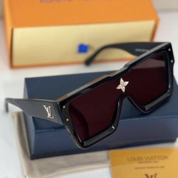 Louis Vuitton Millionaire Gold Sunglasses black Eyewear 