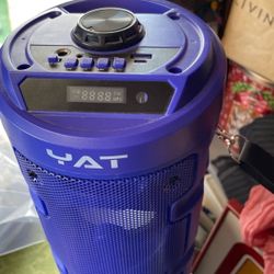 YAT Speaker Bluetooth And Radio With Control