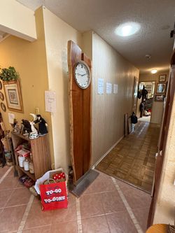 Howard Miller Live Edge Grandfather Clock