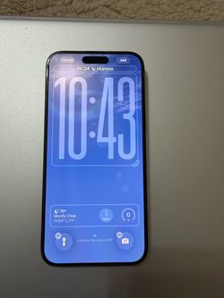 I phone 15 Pro Max - Fully unlocked