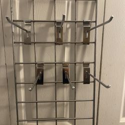 Chrome 8 inch grid hooks 25 for $10
