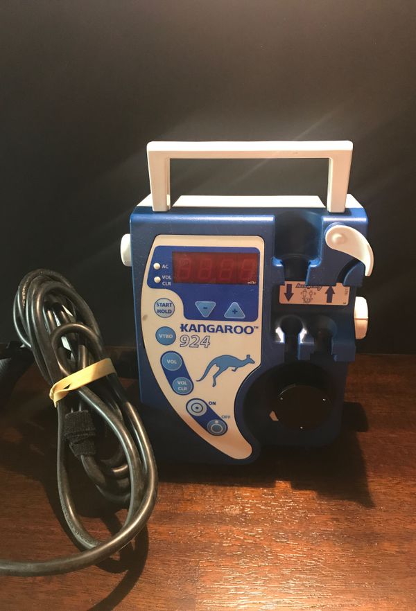 Covidien Kangaroo 924 Feeding Pump with Pole Clamp New and bag for Sale