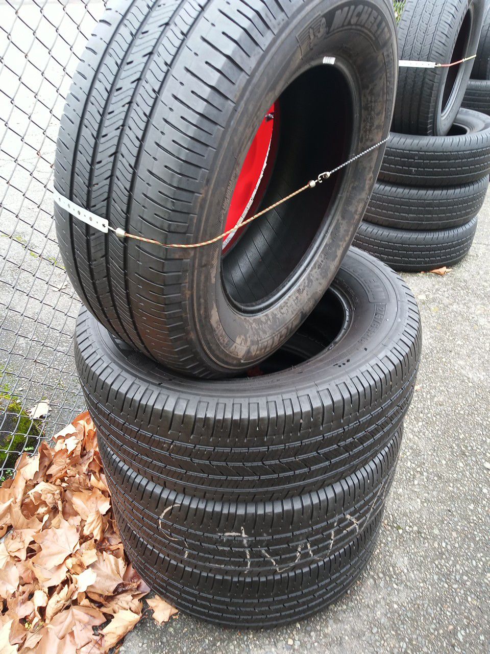 2756518 Michelin primacy used tires set