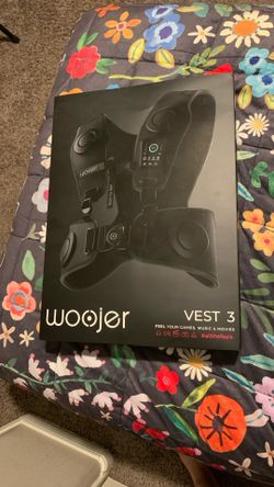 New in box: Vibrating BT Acoustic Vest! Best price Out There! Wearable Vibroaccoustic Vest. Will Ship To You.