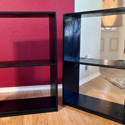 2-Shelf Bookshelves $40 each