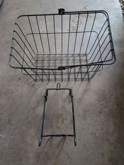 Bicycle basket -Black