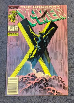 UNCANNY X-MEN 251 NEWSSTAND EDITION 1989 VF+ SILVESTRI CLAREMONT MARVEL COMICS