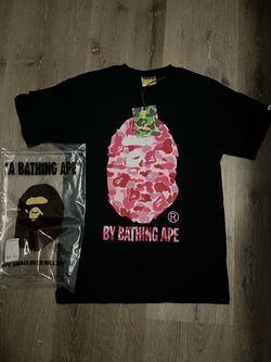 Ape Black Pink Camo T-Shirt