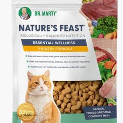 Dr Marty's Cat Food New  Poultry Formula (12 oz Bag) Adult Cat food