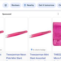 Mini Slant Neon Pink
