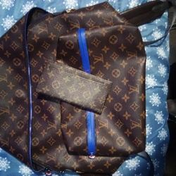 BOTH (REAL AUTHENTIC) Vintage Louis Vuitton Emilie Bi-fold Wallet & Louis Vuitton Backpack (Unisex)