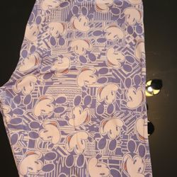 Lularoe Tall & Curve Disney Mickey Leggings