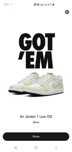 Jordan 1s Low