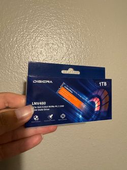 DIGIERA LNV480 1TB PCIe Gen 4.0x4 NVMe M.2 2280 Internal SSD, Up to 5100MB/s Read 4500MB/s Write
