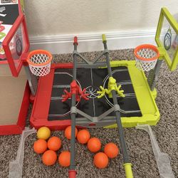 Foosketball, The Foosball Plus Basketball Shoot