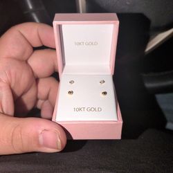 10k baby earings