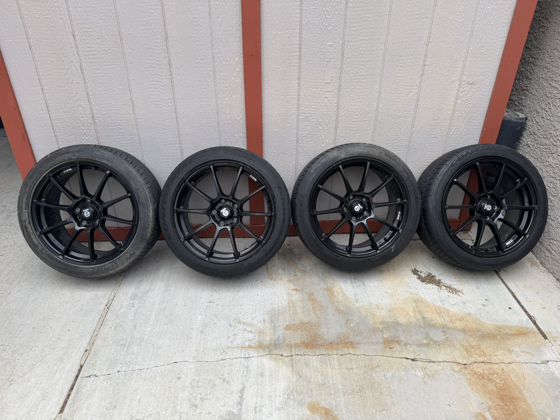 4 Sparco Tires And Rims