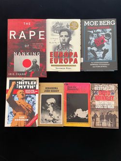 World War II history book lot (7): Hiroshima, Hitler, Holocaust