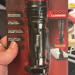 Protec rechargeable flashlight