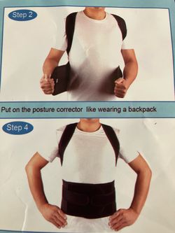 Adjustable Back Brace XXLarge …