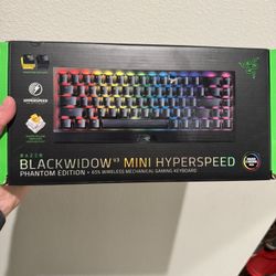 Razer Blackwidow Mini Hyperspeed Keyboard 