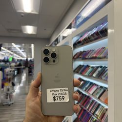 IPhone 15 Pro Max 256GB UNLOCKED