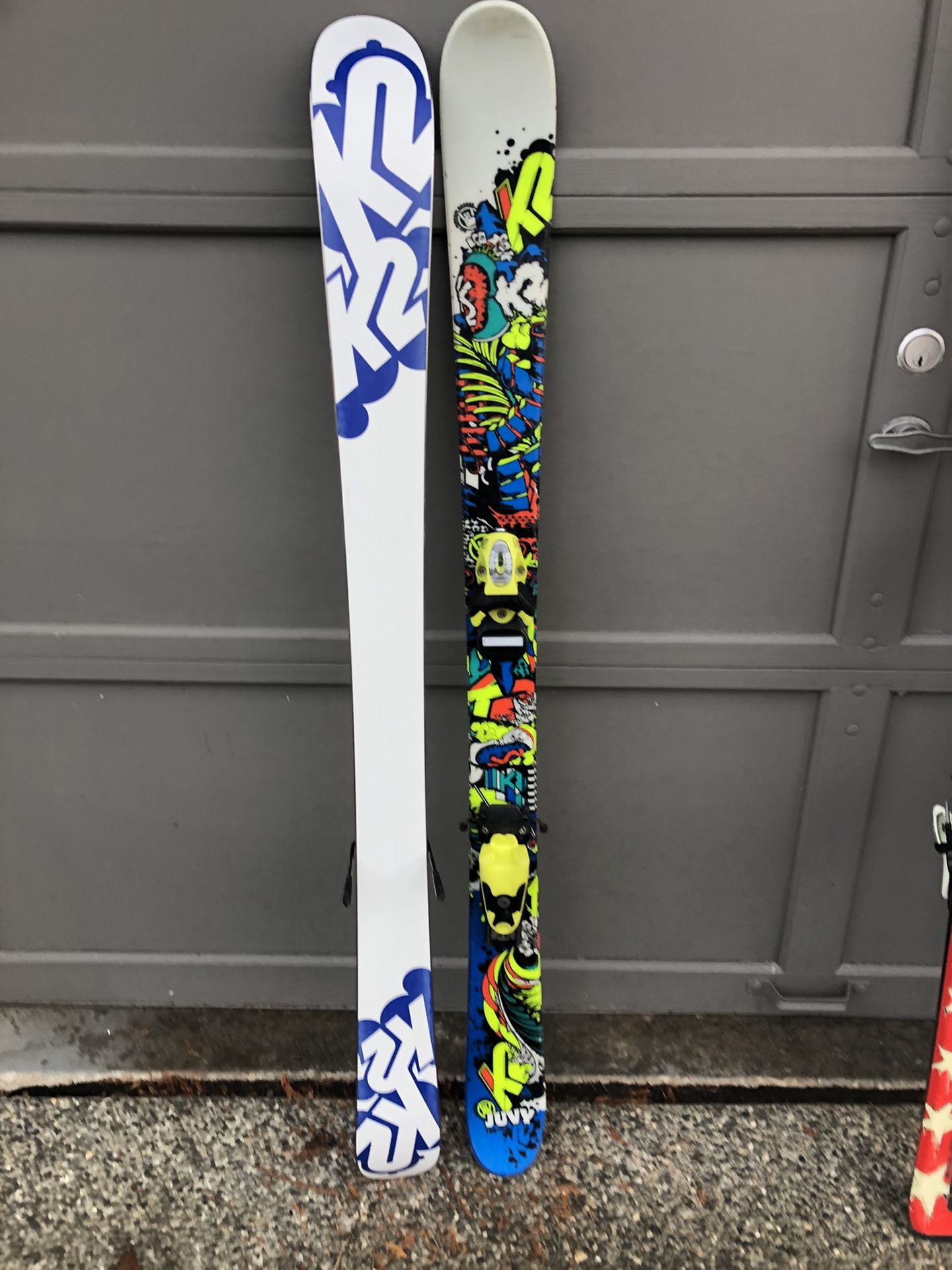 K2 Juvy Kids Skis Size 129