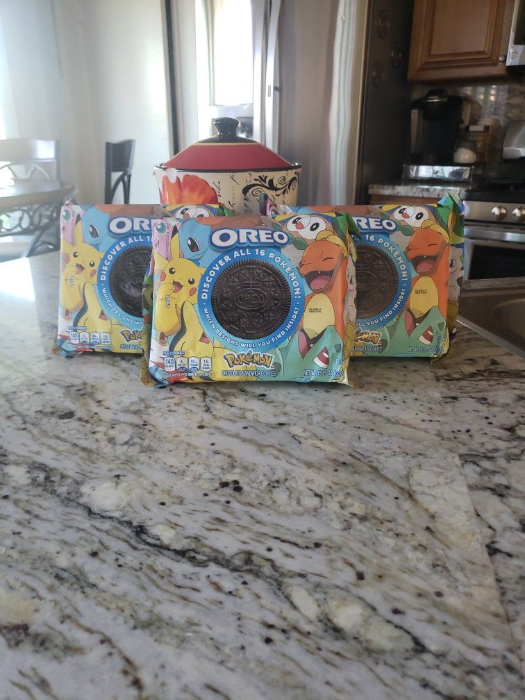 Pack Of Pokémon Oreos